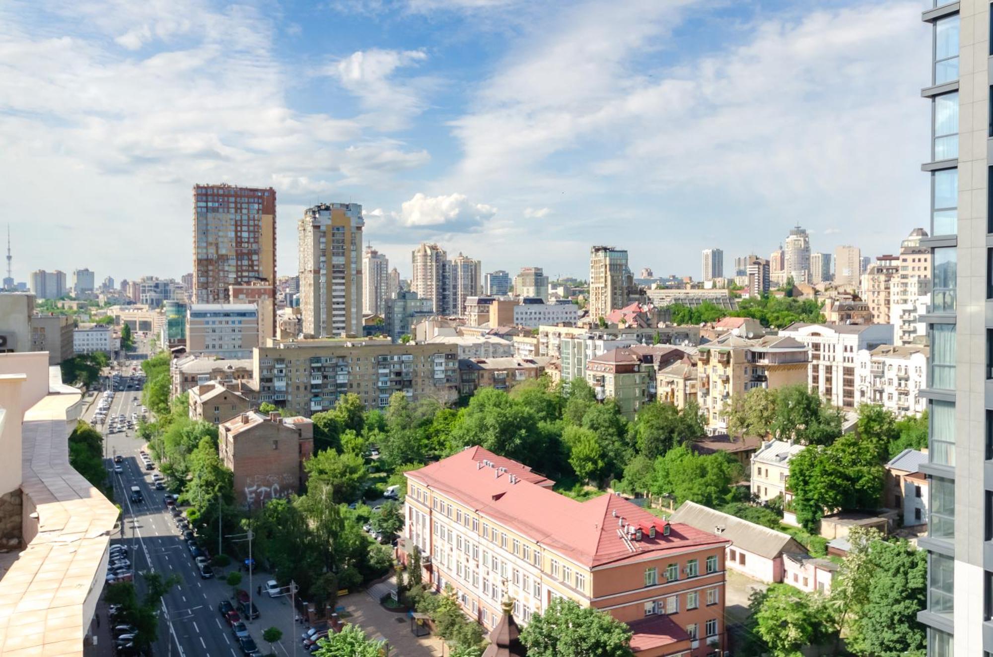 Petrovdom Inn Rc Diplomat Hall -The Smart Hotel Apartment Panoramic City View I Киев Экстерьер фото