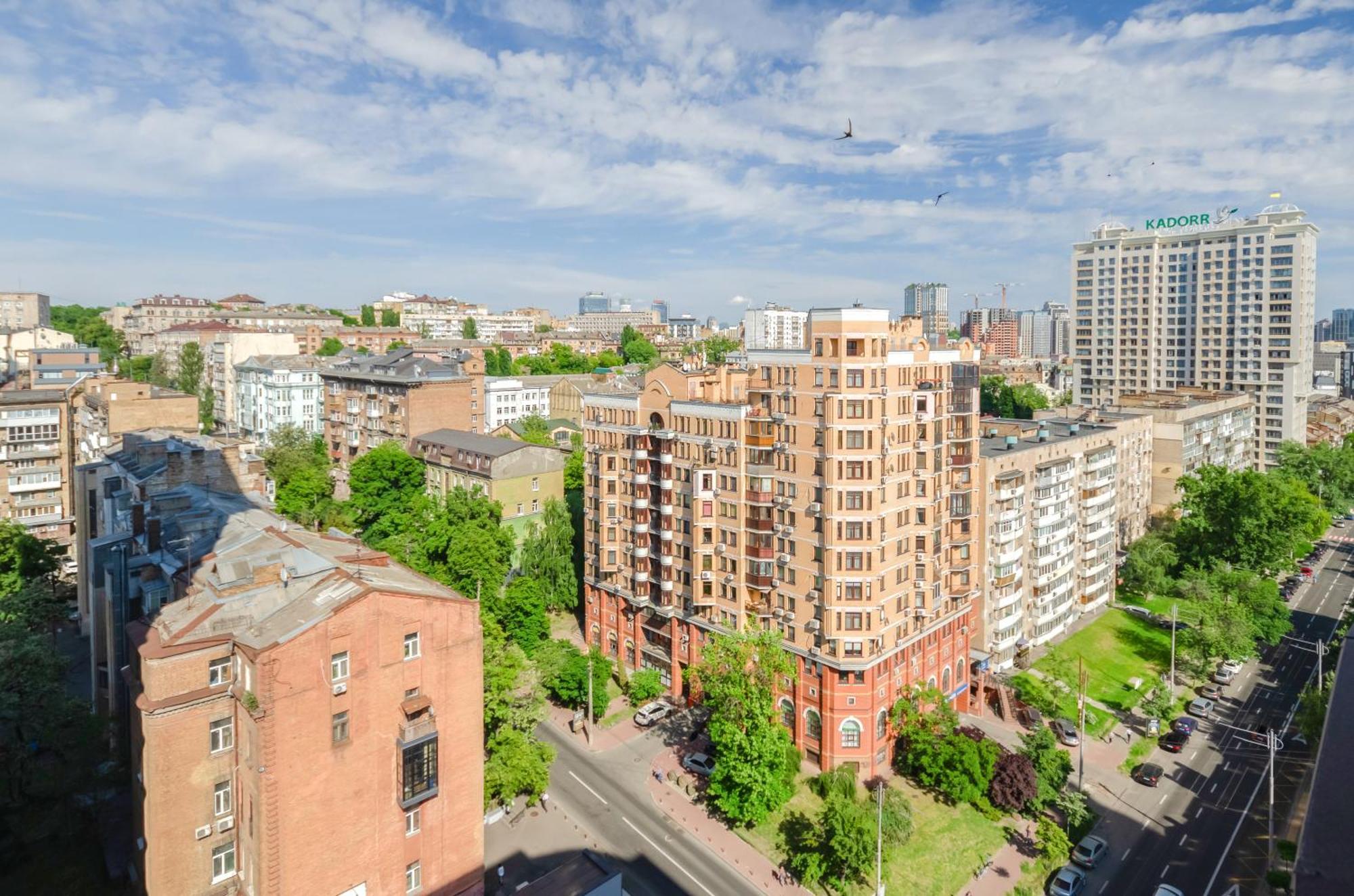 Petrovdom Inn Rc Diplomat Hall -The Smart Hotel Apartment Panoramic City View I Киев Экстерьер фото